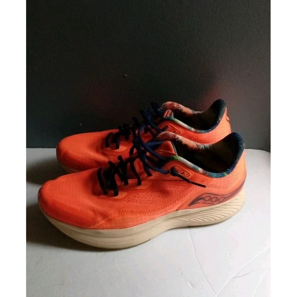 Saucony Running‎ Shoes Athletic Comfort Lightweight Orange Sneakers